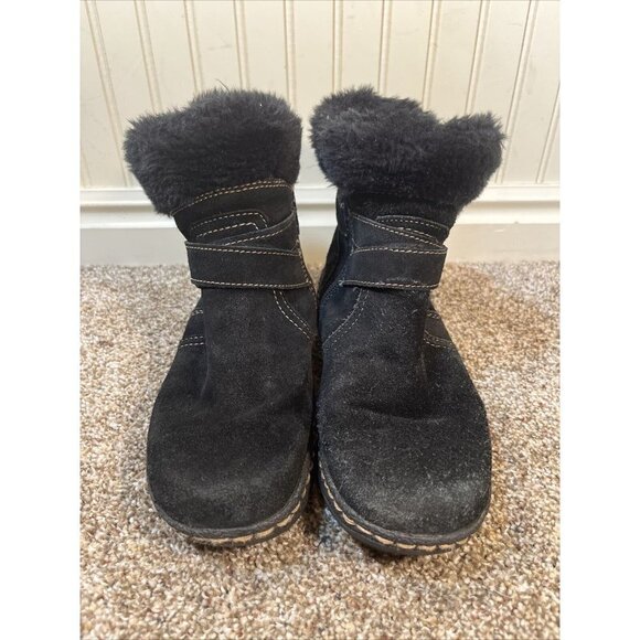 Baretraps Eryn Womens Size 6 Black Regular Suede Winter Boots - Picture 3 of 12